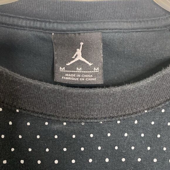 Jordan Men’s Black Sweatshirt Size M - Picture 3 of 4